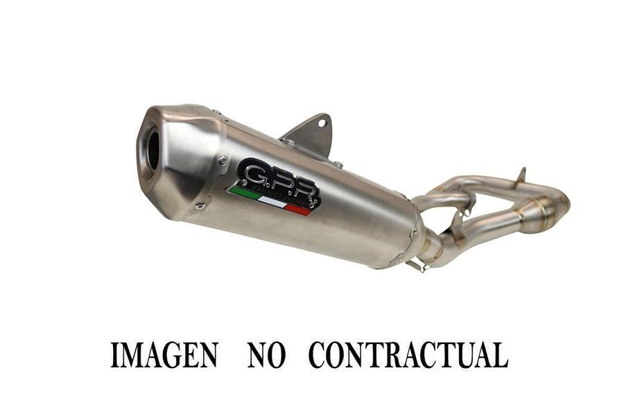 ESCAPE GPR KTM SX-F 450 2019 PENTACROSS FULL TITANIUM LÍNEA COMPLETA FIM HOM PNT.MX.19.FTT