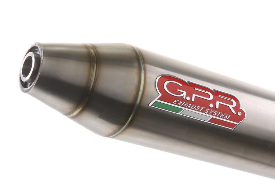 ESCAPE GPR YAMAHA YZF R1/R1-M 2020/2023 E5 DEEPTONE INOX SILENCIADOR CON TUBO DE CONEXIÓN RACE Y.200.1.RACE.DE