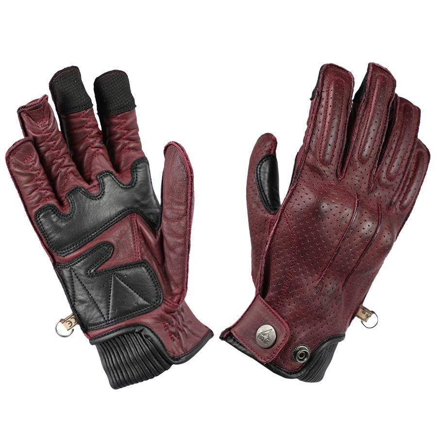 GUANTES VERANO BY CITY OXFORD  MUJER BURGUNDY