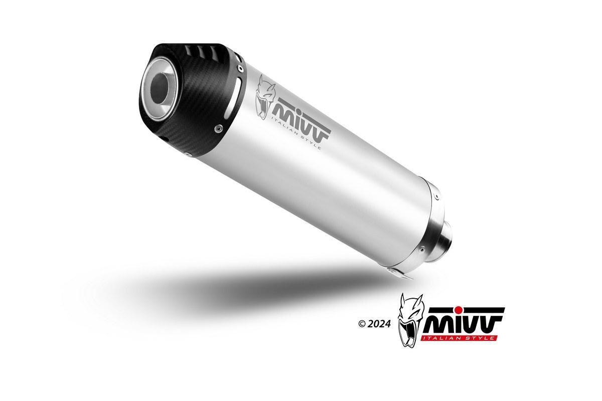 ESCAPE MIW HONDA 600 HORNET 600 2007   2013  SPORT SLIP-ON DOUBLE GUN FULL TITANIUM