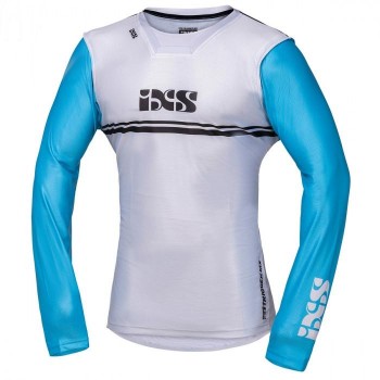ROPA OFF ROAD CAMISETAS IXS TRIGGERX JERSEY 4.0IGHT GREY/TURQUOISE/ANTHRACITE