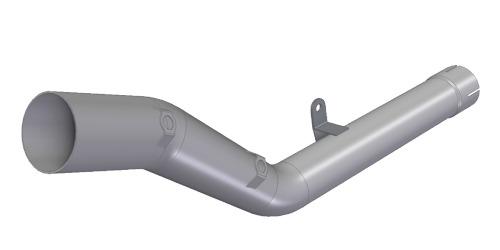 ESCAPE MIW KOVE 450 450 RALLY 2023   2024 Euro5 SPORT  No-kat pipe, compatible with both MIVV and original silencers.  - -