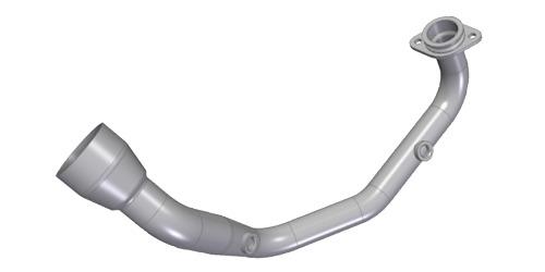 ESCAPE MIW KTM 125 125 DUKE 2024   2024 Euro5+ SPORT  No-kat pipe, compatible with both MIVV and original silencers.  - -