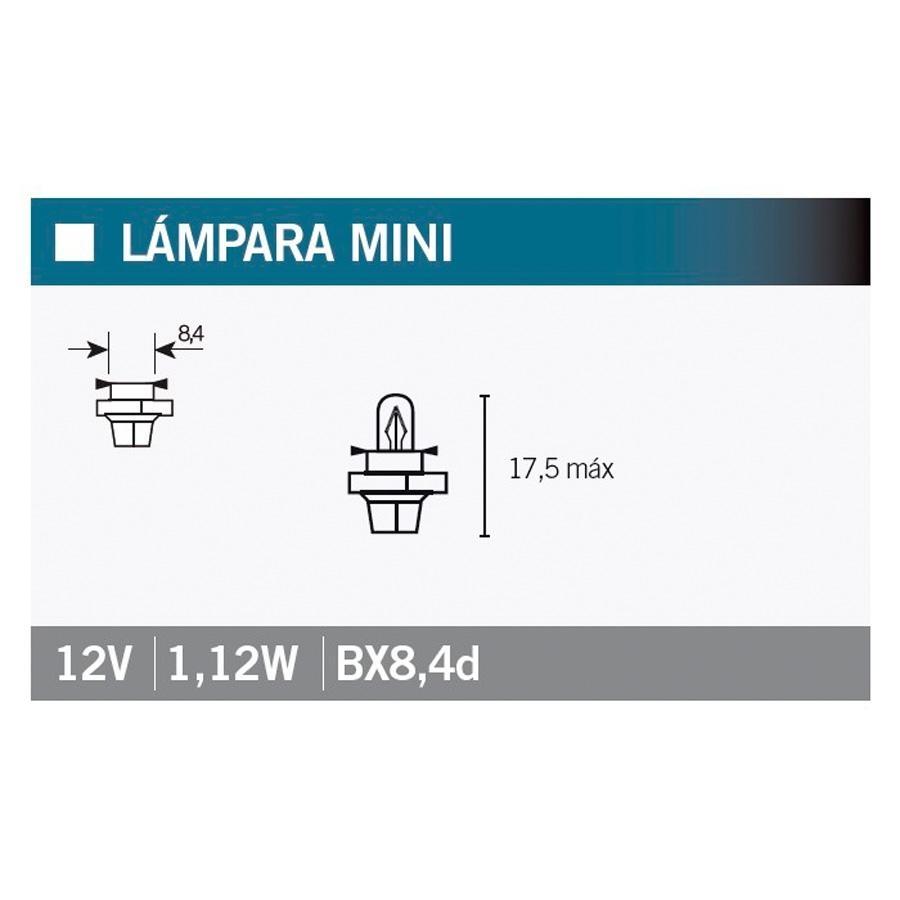 BOMBILLA LAMPARA OSRAM (CAJA 10 UNIDADES) 2473MFX6   15005