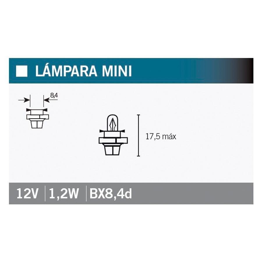 BOMBILLA LAMPARA OSRAM (CAJA 10 UNIDADES) 2351MFX6   15006