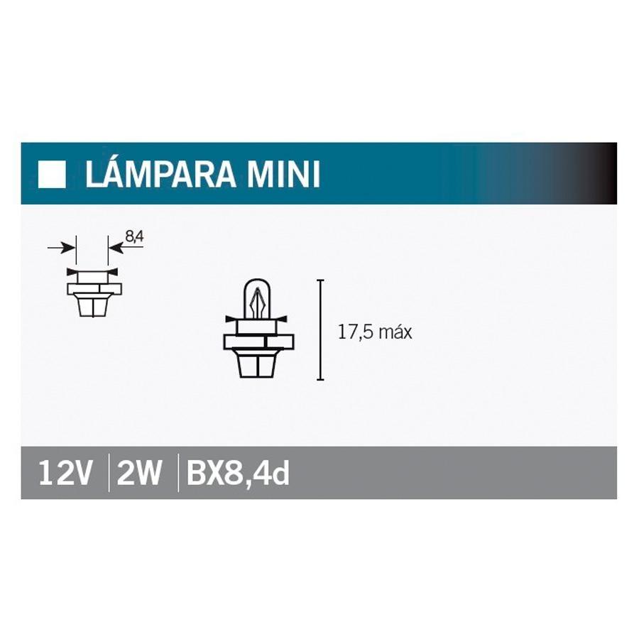 BOMBILLA LAMPARA OSRAM (CAJA 10 UNIDADES) 2352MFX6   15008