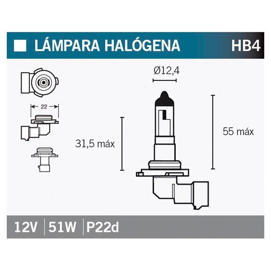 BOMBILLA LAMPARA OSRAM 9006   15047
