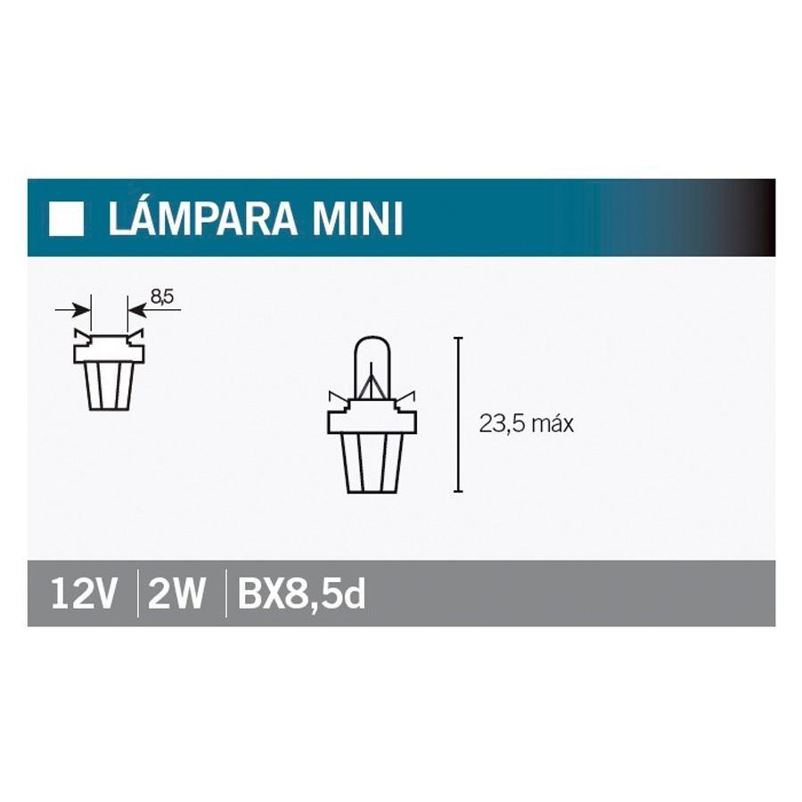 BOMBILLA LAMPARA OSRAM (CAJA 10 UNIDADES) 2722MFX   15070