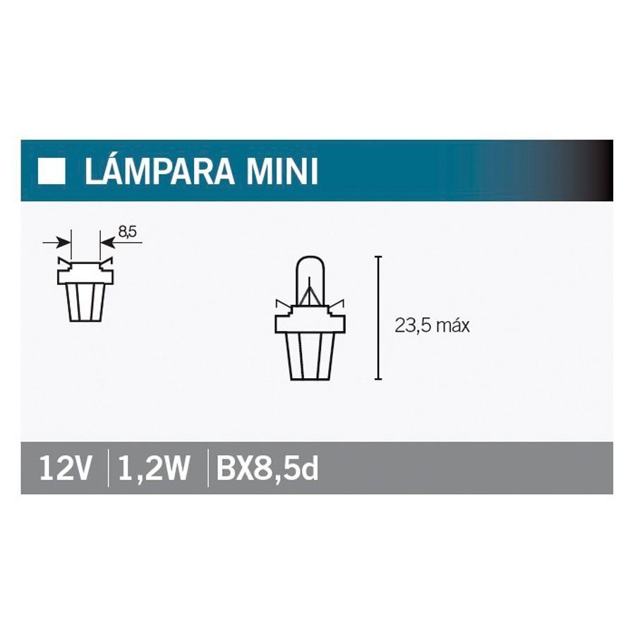 BOMBILLA LAMPARA OSRAM (CAJA 10 UNIDADES) 2721MFX   15073