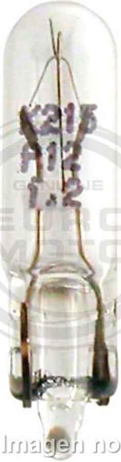 BOMBILLA LAMPARA PHILIPS DE TABLERO T5 W1,2W 12V 1,2W   2012516L