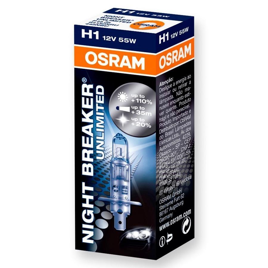 BOMBILLA LAMPARA OSRAM H1 NIGHT BREAKER UNLIMITED   32653