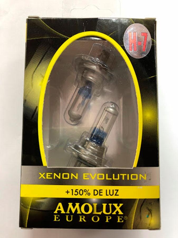 BOMBILLA LAMPARA AMOLUX H4 AZUL 12/35/35 HS1 GAS XENON
