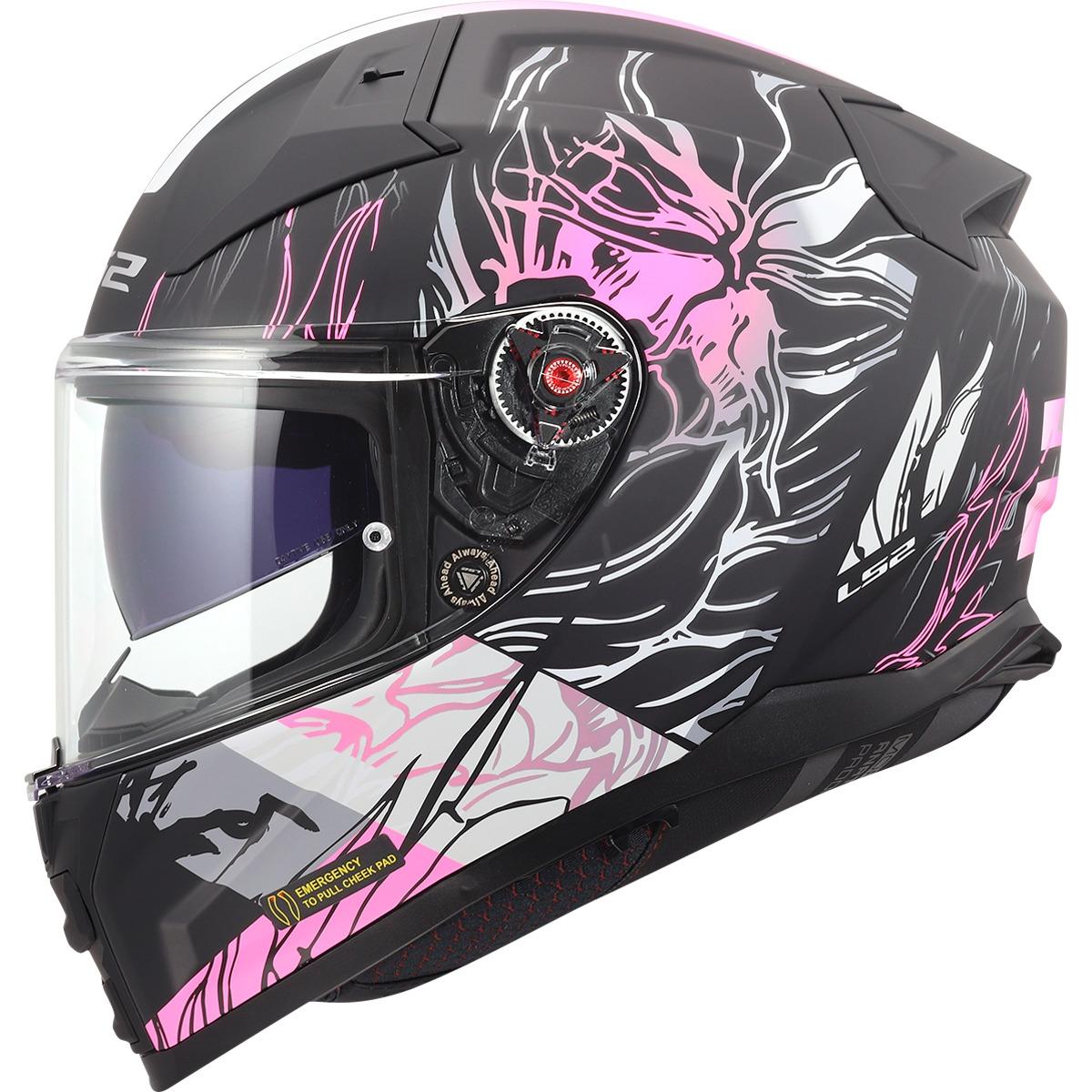 CASCO LS2 FF811 VECTOR II DARFLO BLACK PINK-06