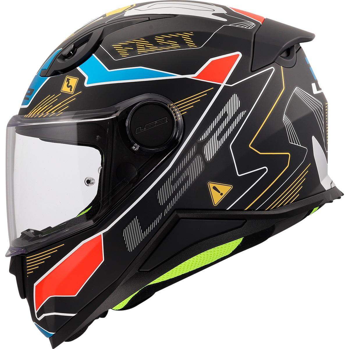 CASCO LS2 FF812 KID ZERO GREY RED