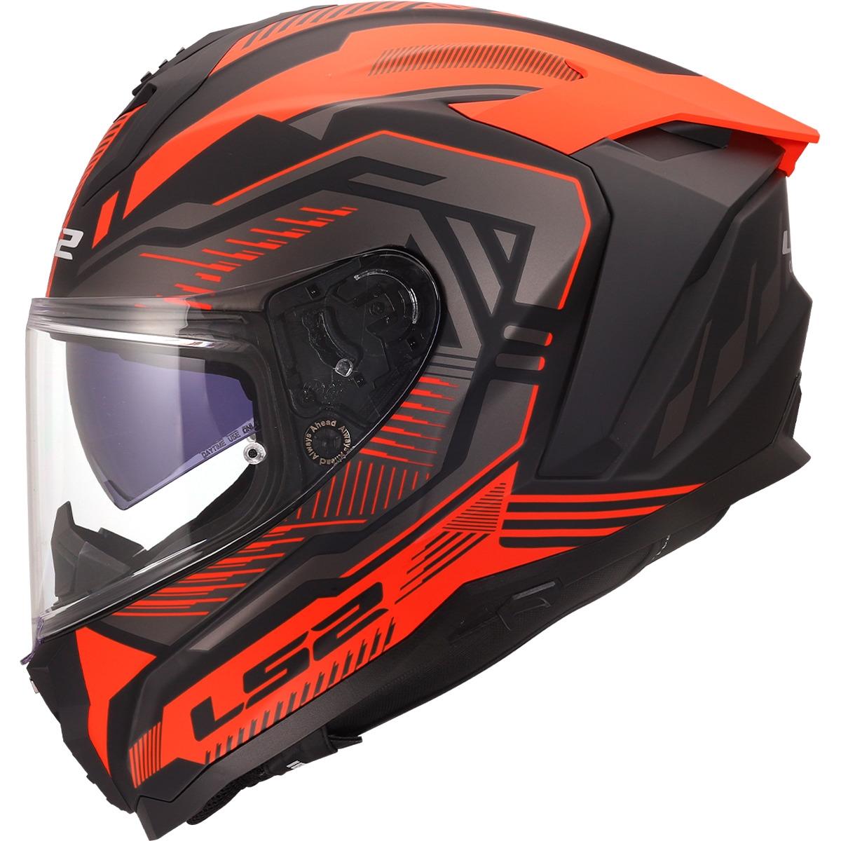 CASCO LS2 FF817 CHALLENGER II DRAVIX RED