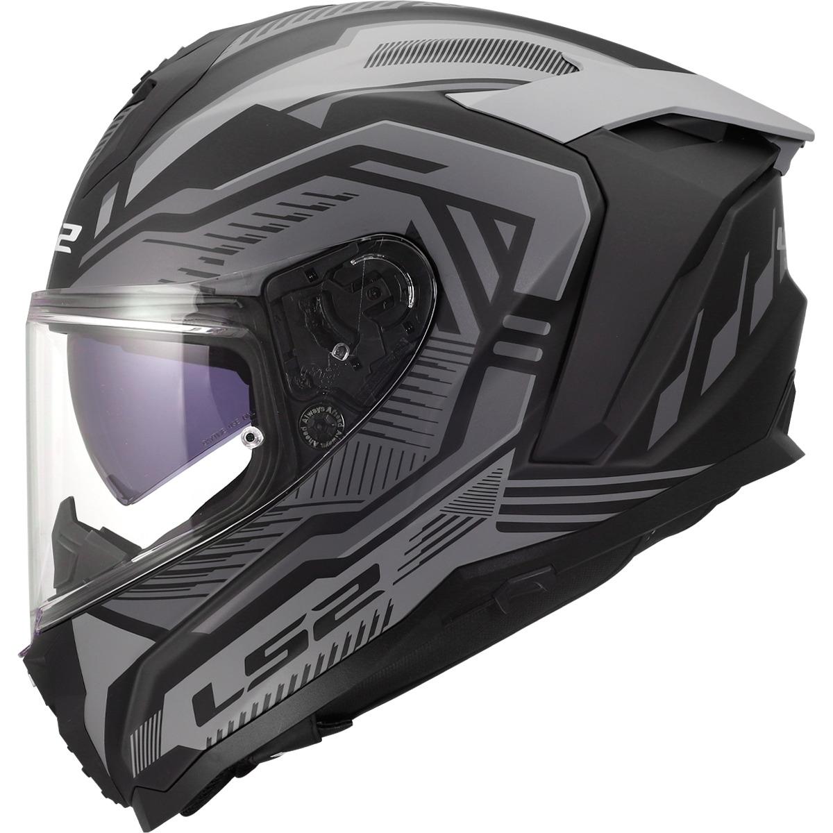 CASCO LS2 FF817 CHALLENGER II DRAVIX GREY