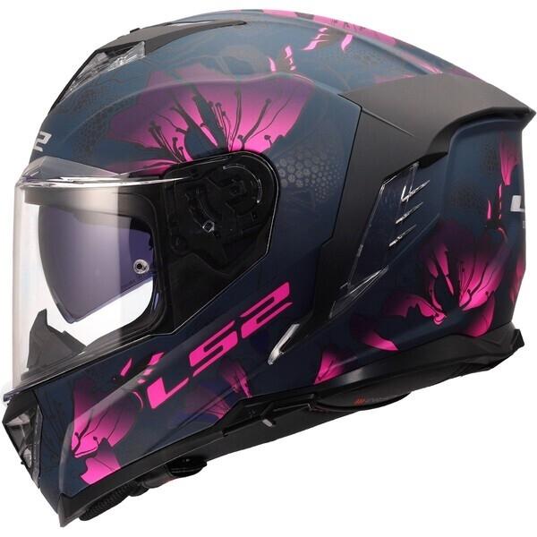 CASCO LS2 FF818 STORM III BURST BLACK PINK