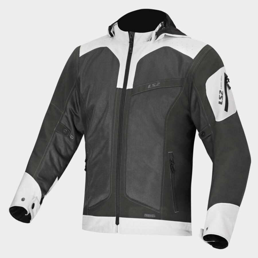 CHAQUETA LS2 BOLTON AIR MAN JACKET GREEN GREY