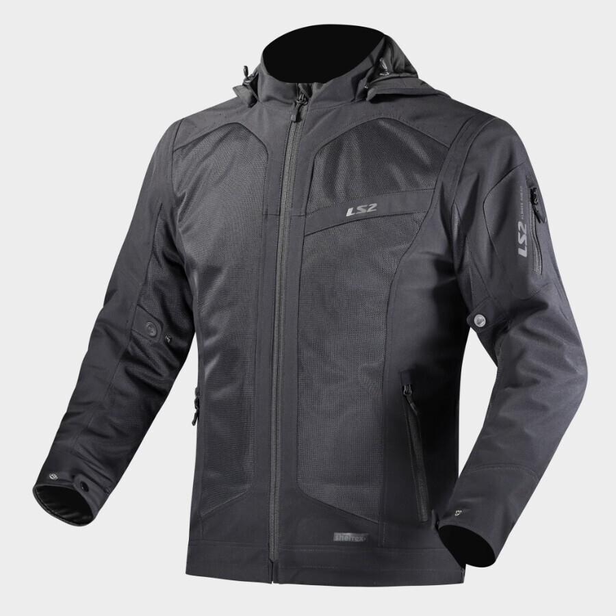 CHAQUETA LS2 BOLTON AIR MAN JACKET BLACK