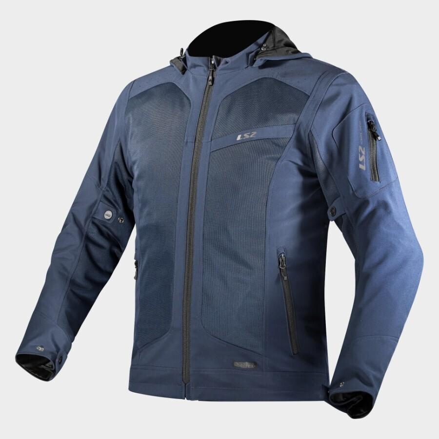 CHAQUETA LS2 BOLTON AIR MAN JACKET DARK BLUE