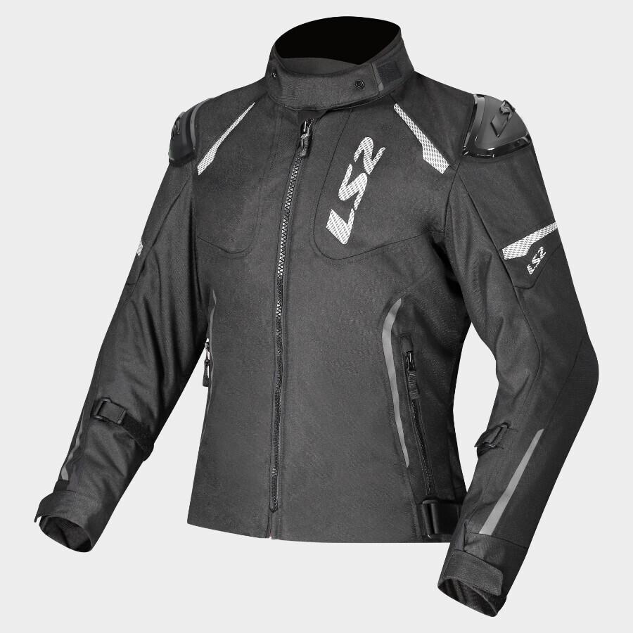 CHAQUETA LS2 ZOOM LADY JACKET BLACK