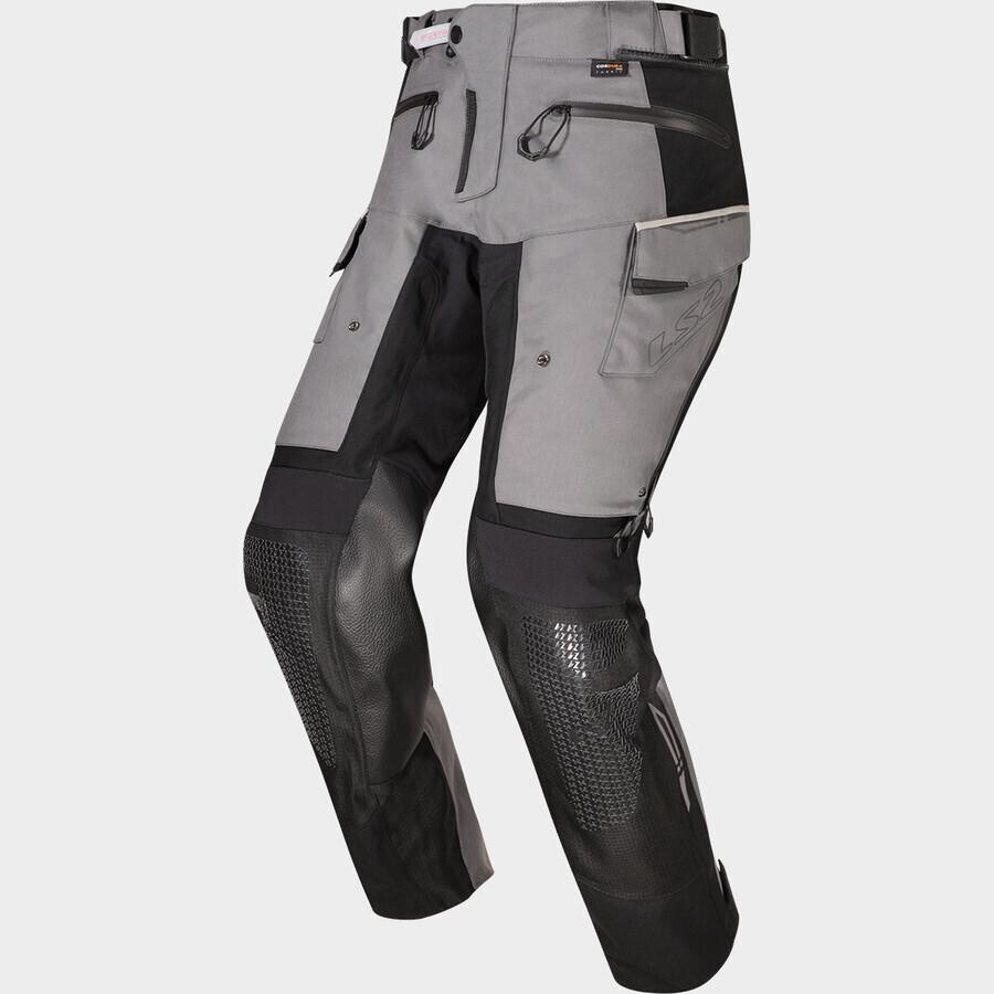 PANTALON LS2 APOLLO MAN PANT BLACK DARK GREY COMFORT
