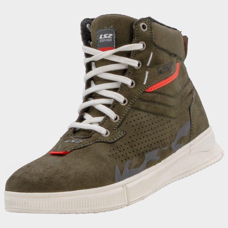 BOTAS LS2 CHROME MAN BOOTS GREEN