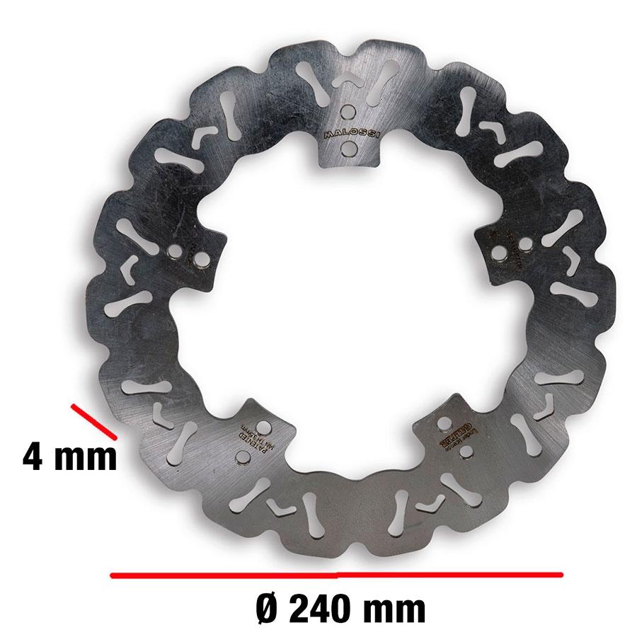 DISCO FRENO DELANTERO MALOSSI WHOOP DISC GILERA DNA 50/180  6212351
