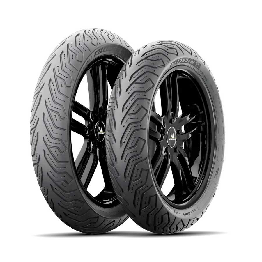 CUBIERTA NEUMATICO MICHELIN 100/90 - 10 M/C 61J REINF CITY GRIP SAVER  TL/TT SCOOTER 620556 100901061J