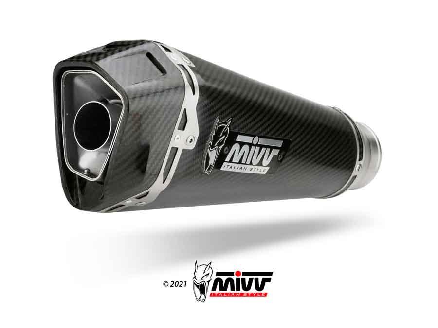 ESCAPE MIVV BMW 1000 S 1000 RR 2017   2018 EURO4 SPORT SLIP-ON DELTA RACE CARBON