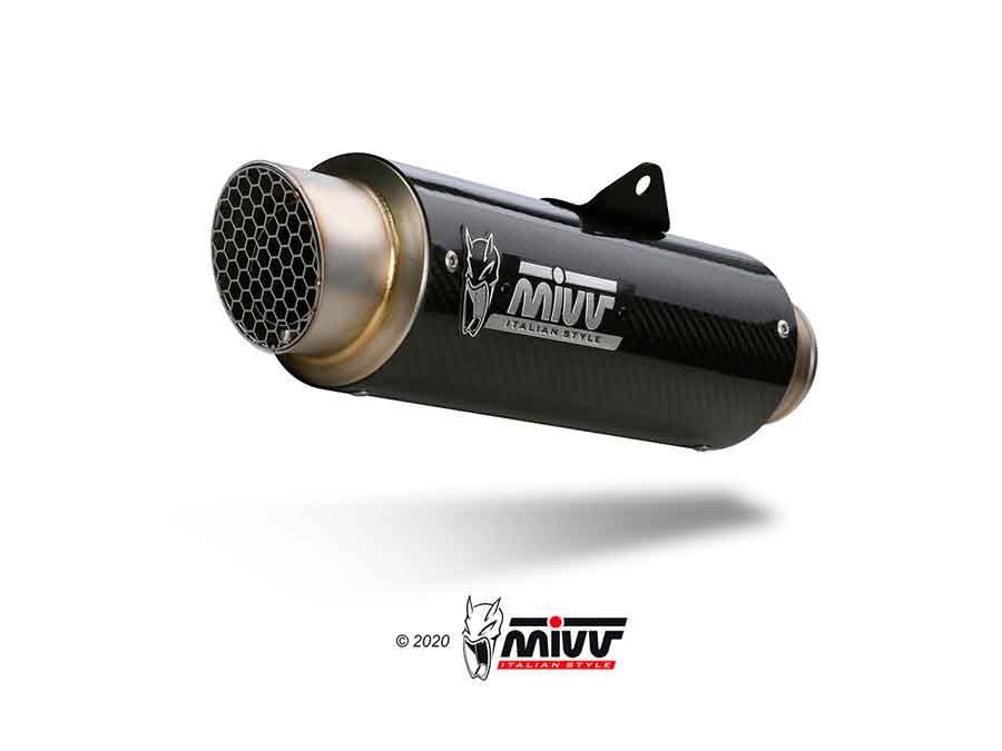 ESCAPE MIVV HONDA 500 CBR 500 R 2019   2020 EURO4 SPORT SLIP-ON GPPRO CARBON