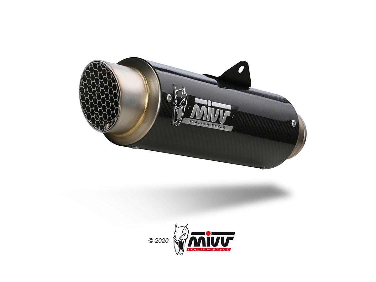 ESCAPE MIVV HONDA 650 CBR 650 R 2024   2025 SPORT FULL SYSTEM 4x2x1 GPpro CARBON ORIGINAL