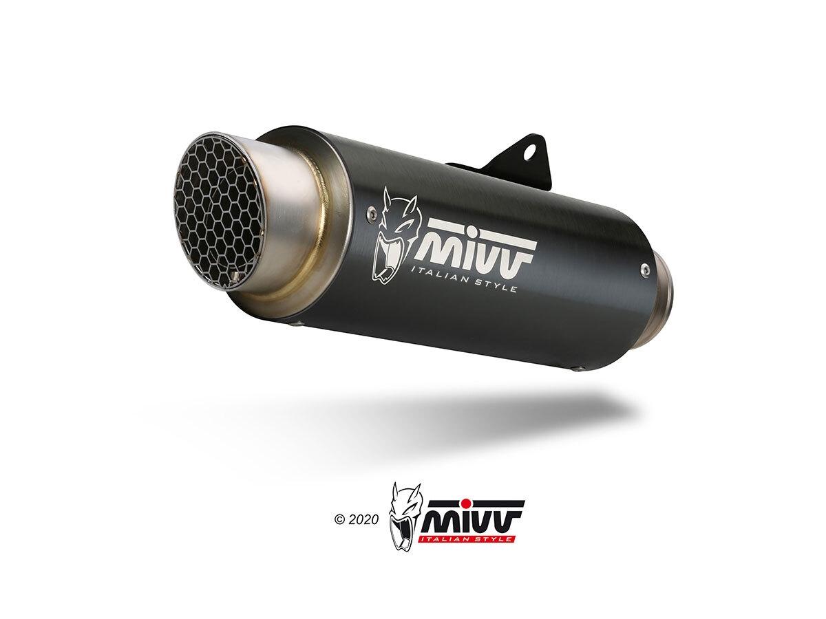 ESCAPE MIVV HONDA 650 CBR 650 R 2024   2025 SPORT FULL SYSTEM 4x2x1 GPpro BLACK ORIGINAL