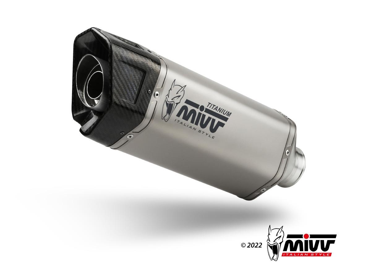 ESCAPE MIVV HONDA 1000 CB 1000 HORNET 2025   2025 SPORT SLIP-ON SR-1 TITANIUM ORIGINAL