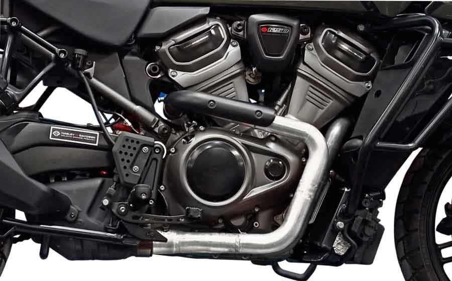 ESCAPE MIVV HARLEY DAVIDSON 1250 PAN AMERICA / SPECIAL 2021   2022 EURO5 SPORT  NO-KAT PIPES, COMPATIBLE WITH BOTH MIVV AND ORIG