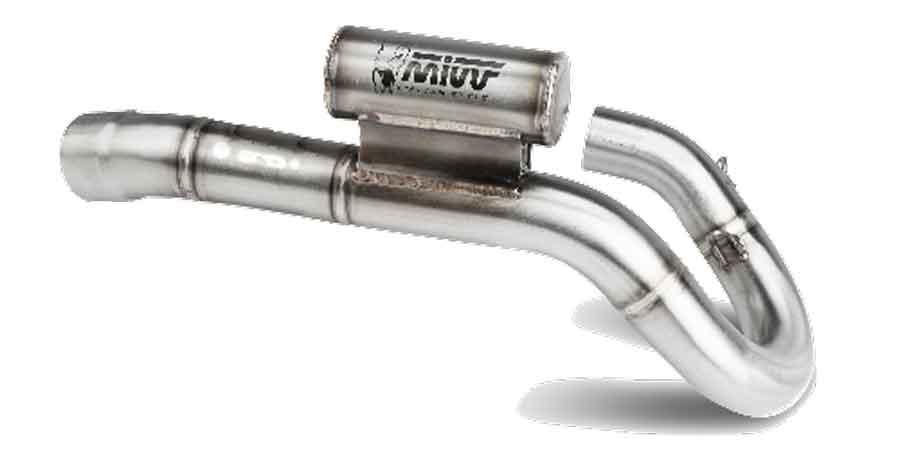 ESCAPE MIVV HONDA 250 CRF 250 2022   2022 - STR1  ST. STEEL COLLECTOR.  - ST. STEEL