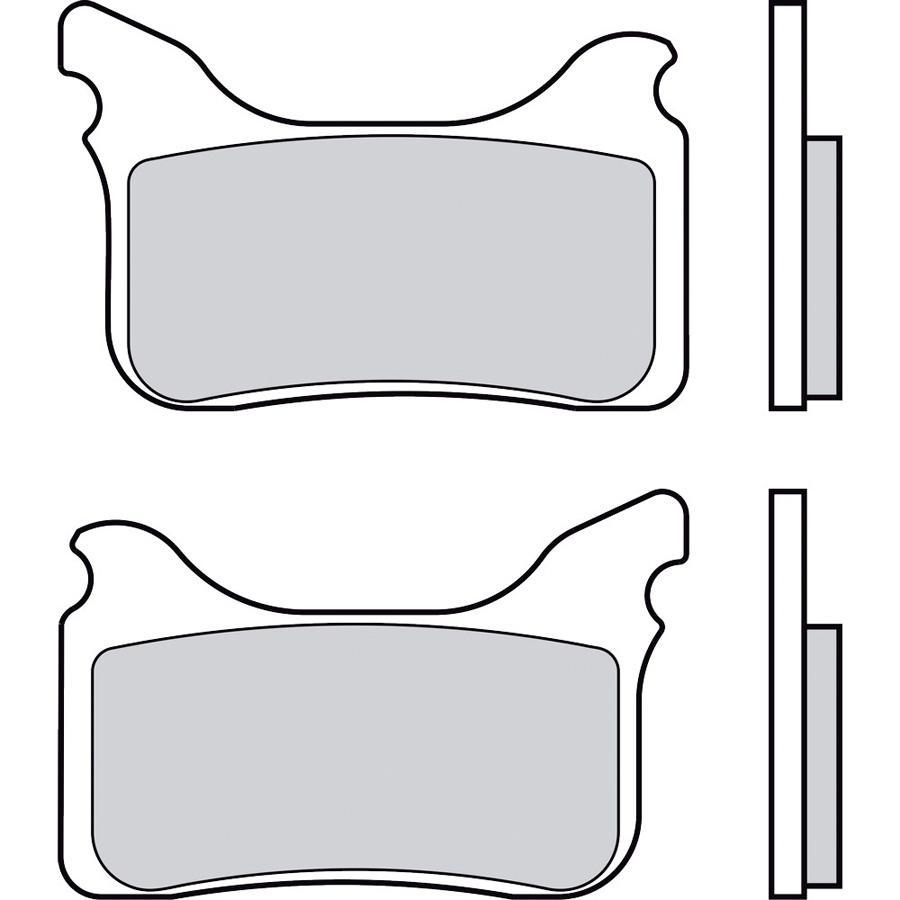 PASTILLAS FRENO BREMBO 07GR75SA