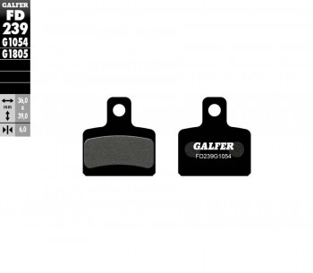 PASTILLAS FRENO GALFER 239 G1054