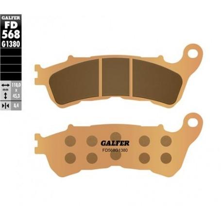 PASTILLAS FRENO GALFER 568 G1380 SINTER SCOOTER BRAKE PADS