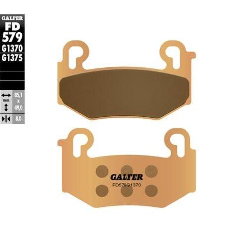 PASTILLAS FRENO GALFER 579 G1375 SINTER SPORT BRAKE PADS