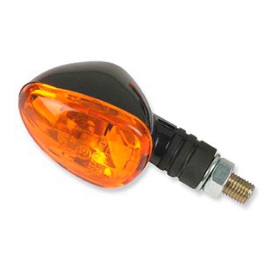 PILOTO INTERMITENTE V-PARTS BRAZO CORTO. NEGRO. C/AMBAR     4590