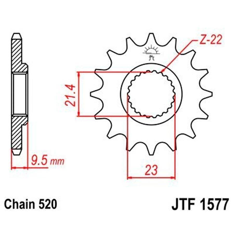 PIÑON JT 1577 15D 520