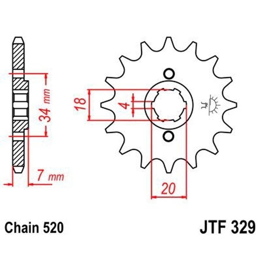 PIÑON JT 329K 14 520