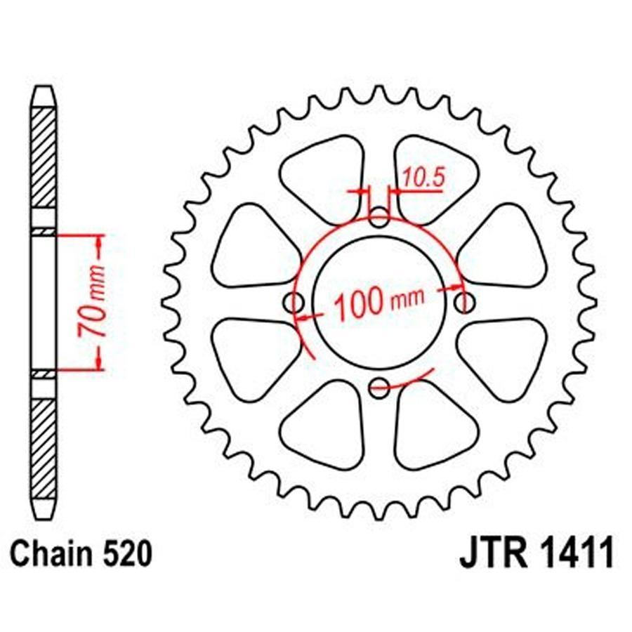 PLATO CORONA JT 1411 50T  520