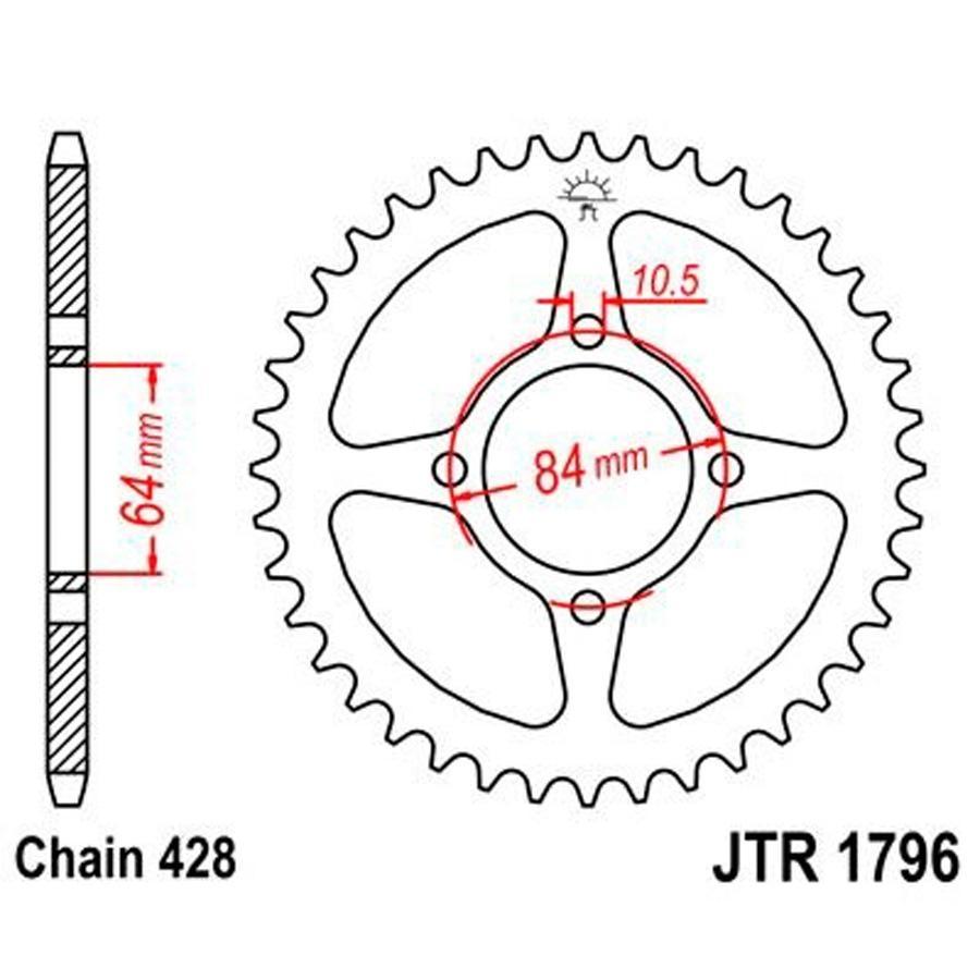 PLATO CORONA JT 1796 49T  428