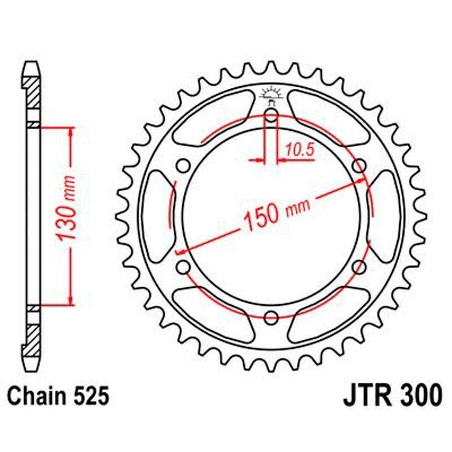 PLATO CORONA JT 300 49T  525