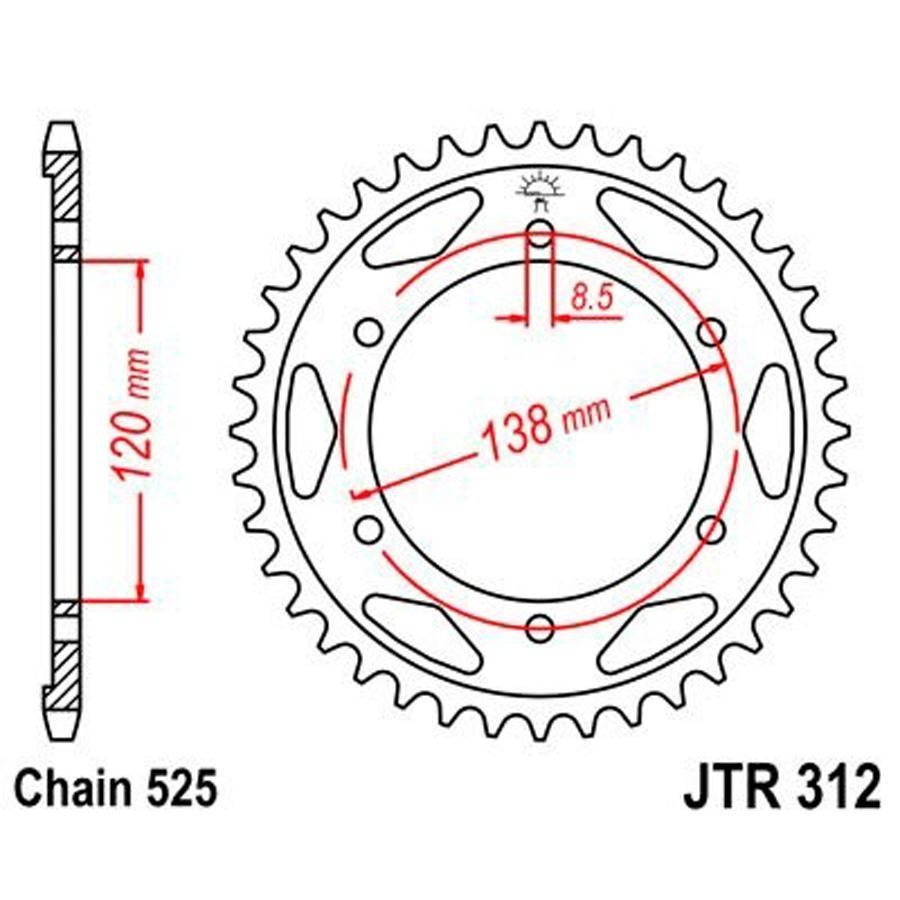 PLATO CORONA JT 312 40T  525