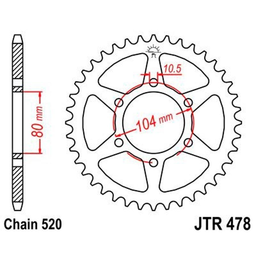 PLATO CORONA JT 478 42T  520