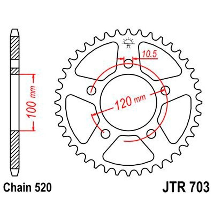 PLATO CORONA JT 703 44T  520