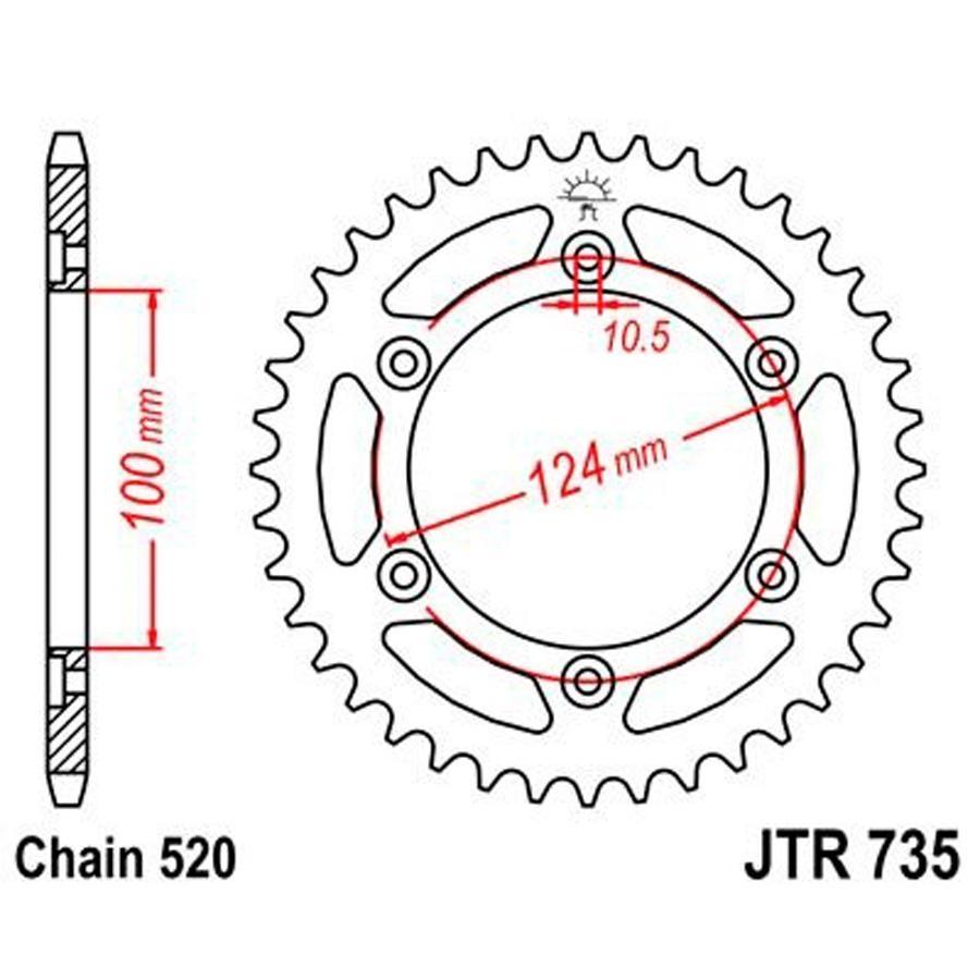 PLATO CORONA JT 735 36T  520